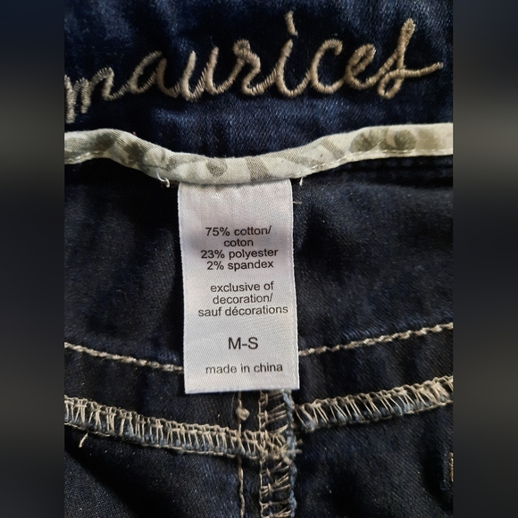 Maurices Jeans Size M-S (8) - Picture 5 of 7